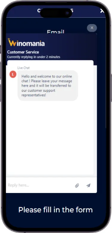 Winomania support - live chat