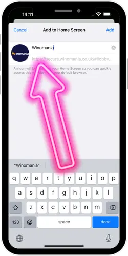 Add to Home Screen iOS Option